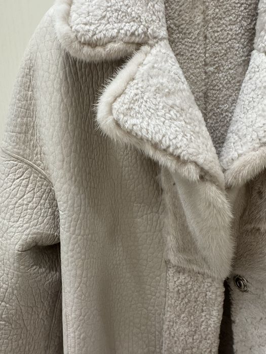 Пальто из натуральной овчины