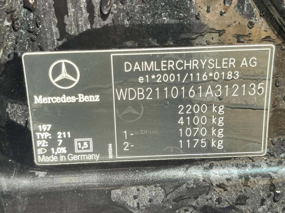 Mercedes E class W211 на части na chasti  2.7 CDI  177к.с.
