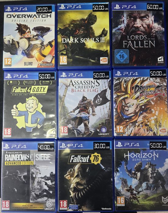 Jocuri Playstation 4, PS4