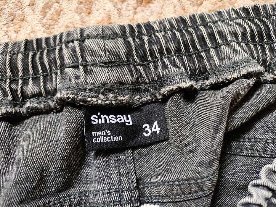 Дънков джогър Sinsay, № 34 (L), сив цвят