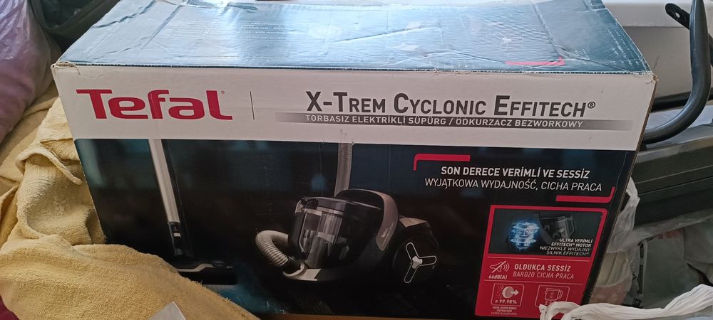 Пылесос Tefal X-Trem Cyclonic Effitech TW7C71EA