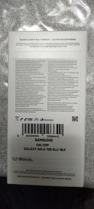 Samsung Galaxy A15 6/128 blu/blk