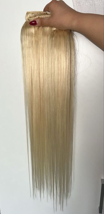 Естествена Индийдка коса 150 гр. 60 см.