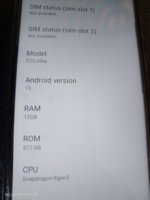 Мобилен телефон S25Ultra