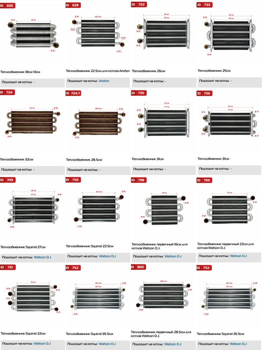 Запчасти для котлов, двухконтурный котёл, ремонт