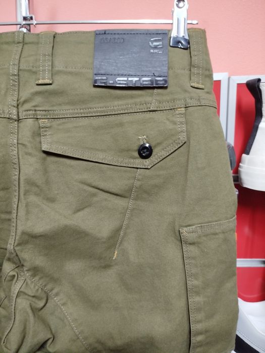 Оригинален панталон G-star Raw Zip 3D W33 W34 W38 нов карго