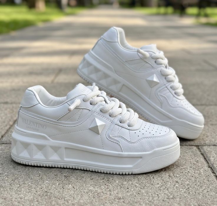 Adidasi Valentino Garavani Alb - Full White