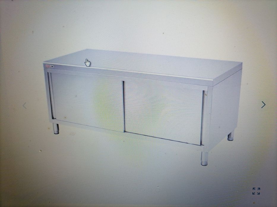 Работни маси от неръждаема стомана- Нови