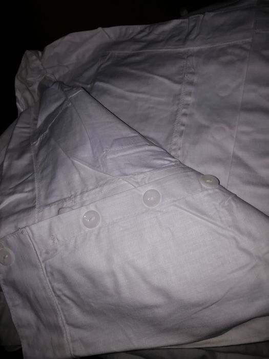 Работно облекло, бяло - чист памук