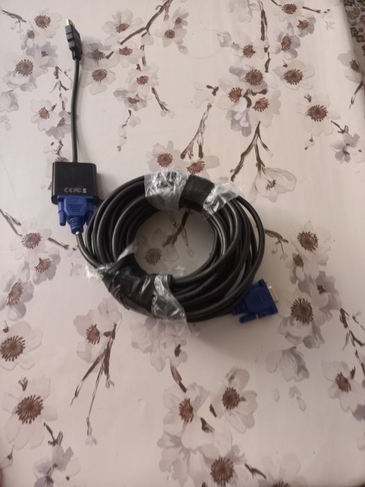 Продам провод Vga 20метр с переходник HDMi