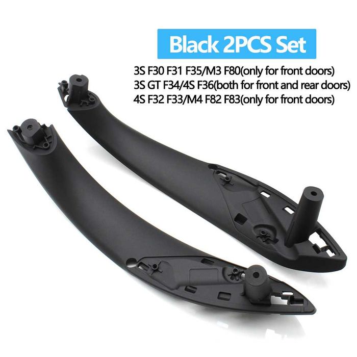 Set 2 manere interior usa stanga dreapta BMW Seria 3 F30 F31 Seria 3 GT F34 Seria 4 F32 F33 F36
