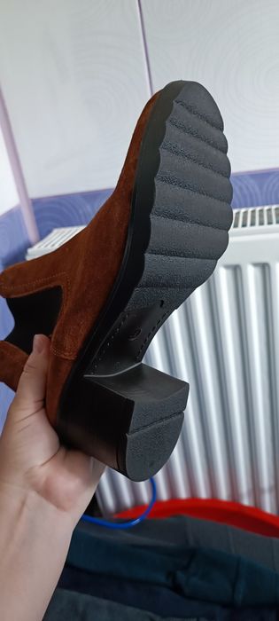 Botine Lasocki piele întoarsă Nr 38