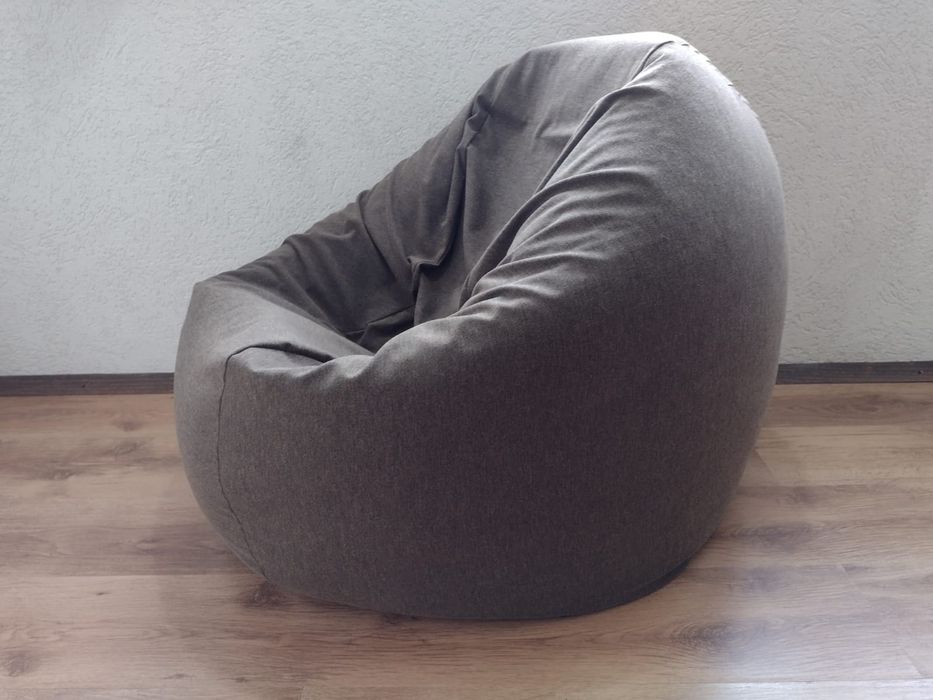 Husă pentru fotoliu puf, material textil