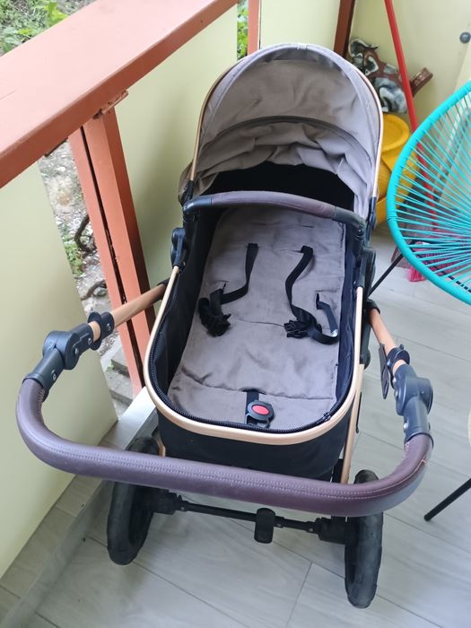 Бебешка количка кобинирана+зимен чувал