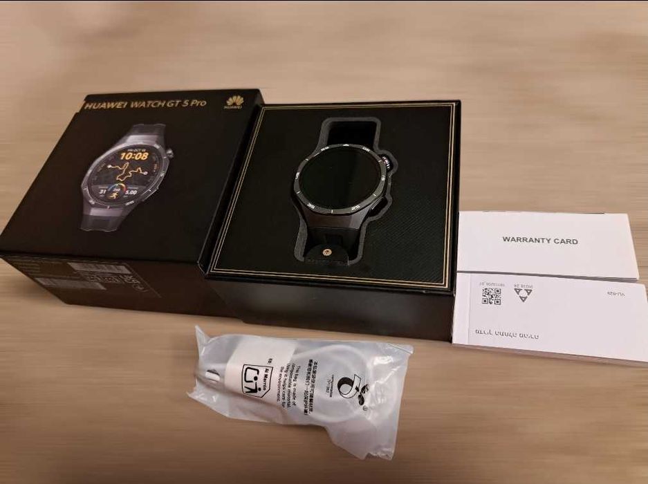 Huawei Watch GT 5 Pro – Лукс, стил и мощ в едно!