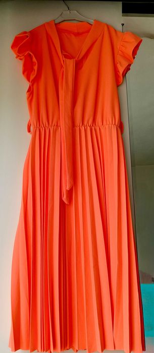 Rochie deosebita plisata