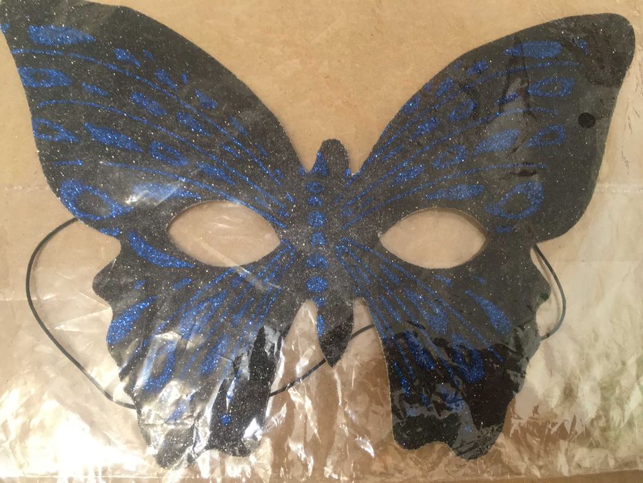 новогодняя маска кошечки