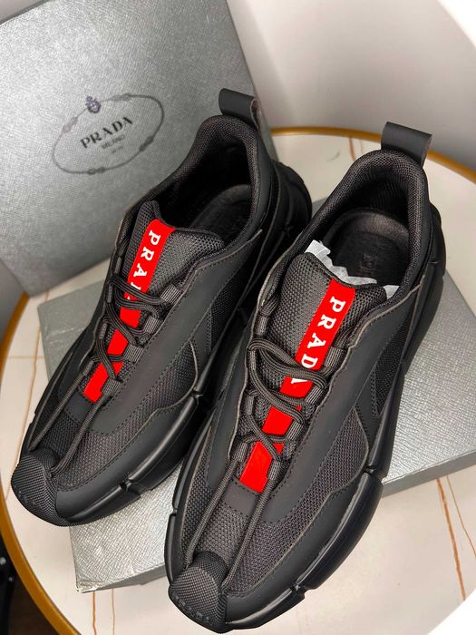 Adidași Prada black mărimea 41