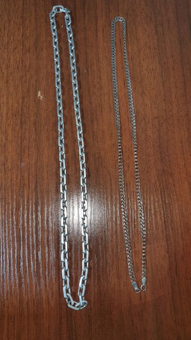 Продам серебряную цепь, плетение якорное. Новое