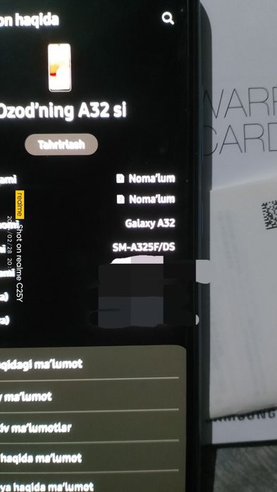 Samsung A32 ishonchli