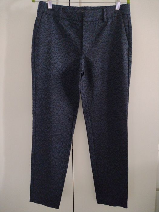 Дамски жакардов панталон Zara