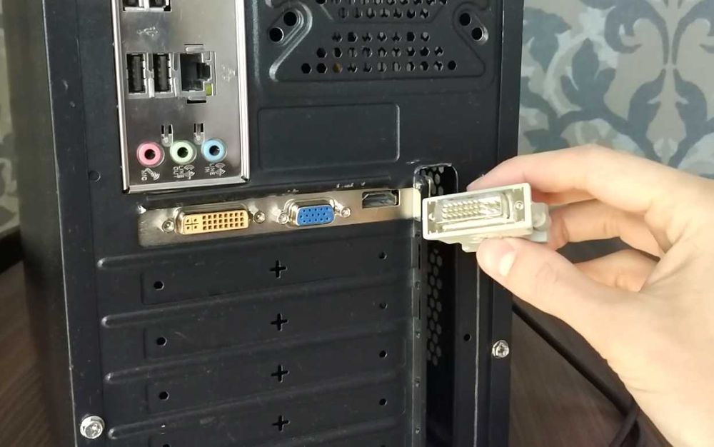 Переходник DVI-I 24+5 на VGA (D-Sub)