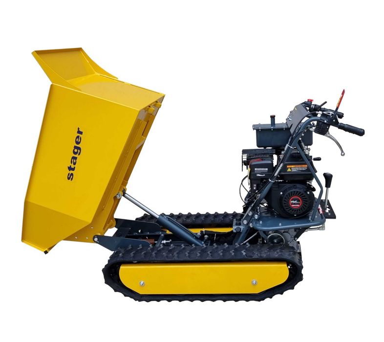 Mini-dumper Stager RMT500S 500 kg 6.5 CP, senile, basculare hidraulica