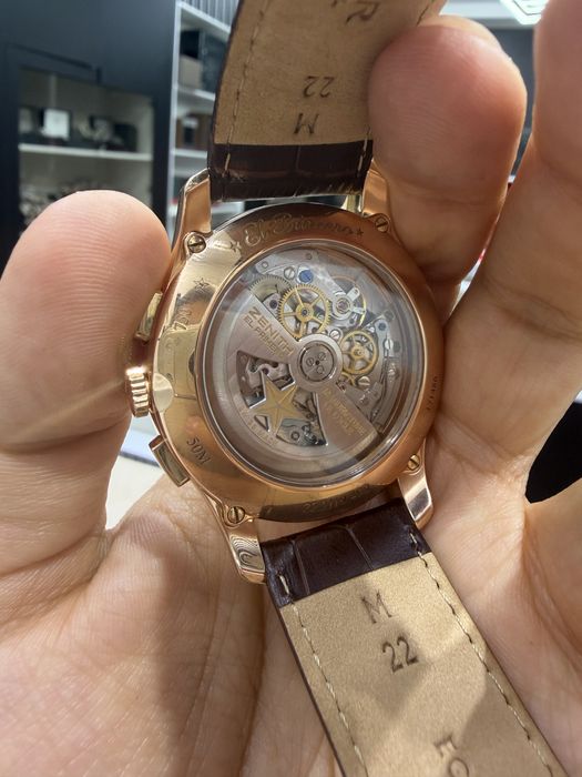 Легендарные Золотые часы Zenith El Primero