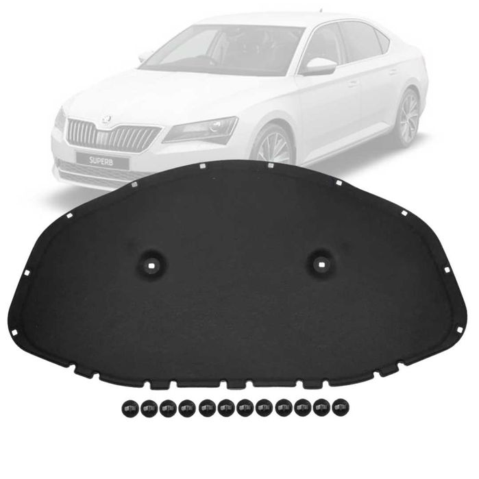 Изолация за под преден капак на SKODA SUPERB III 2015 - 2024 3V0863831