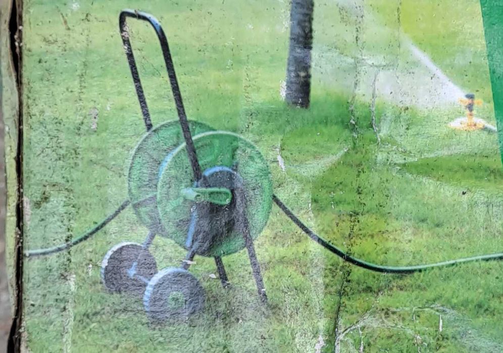 Количка за градински маркуч