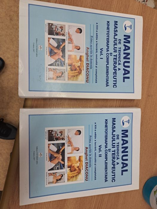 Manual de masaj, 2 volume , 180 lei