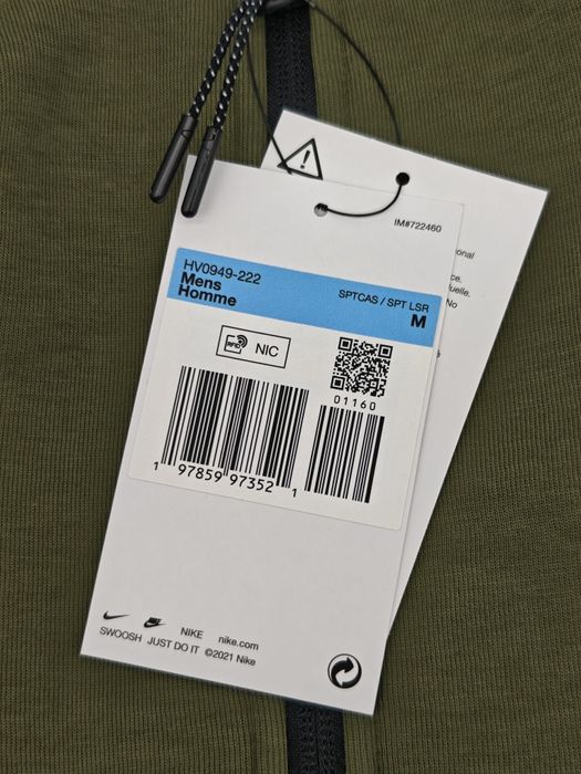 Nike M NK TCH FLC FZ WR Nike Tech Fleece