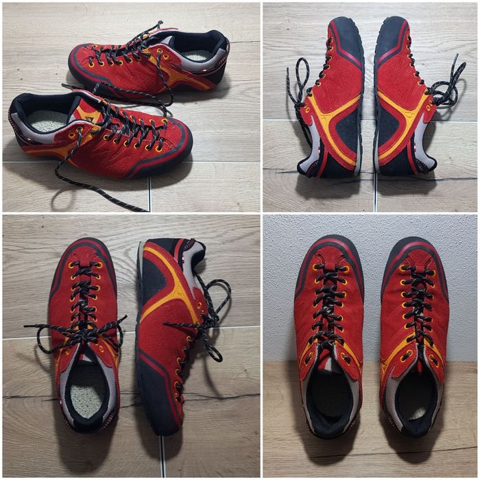 Ghete Dachstein Terra trekking cu talpă Vibram, piele Nubuk, nr 39 EU