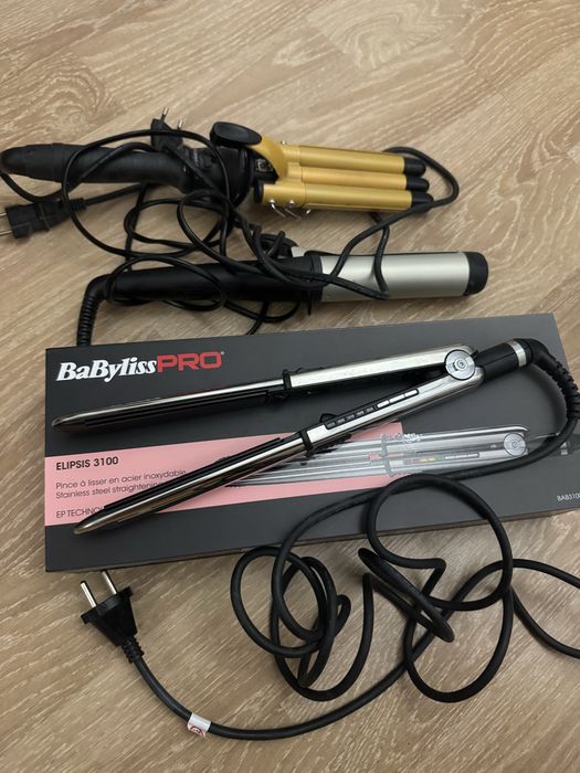 BabylissPro утюжок выпрямитель +2 плойки