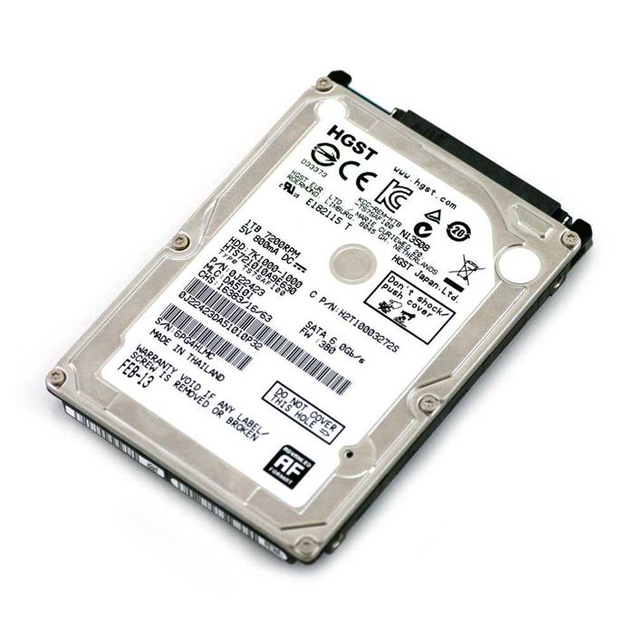 Твърд Диск SATA 2.5”, SATA 6 Gb/s , Toshiba , Hitachi , Нови 24м Гар.