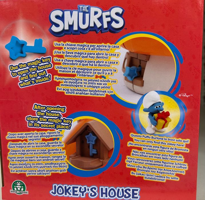 Ștrumfi ! Căsuța Ștrumfului Poznaș care face cadouri surpriză