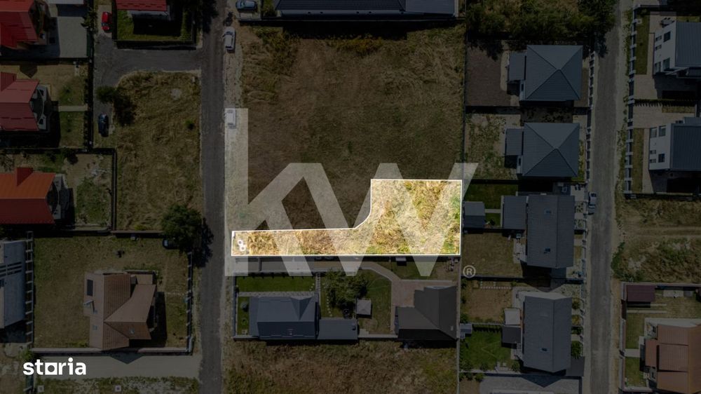 Teren intravilan 786 mp | Toate utilitatile | Studiu de fezabilitate |