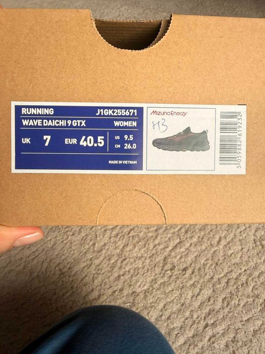 Маратонки за бягане Mizuno Wave Daichi 9 Gtx GORE-TEX J1GK255671