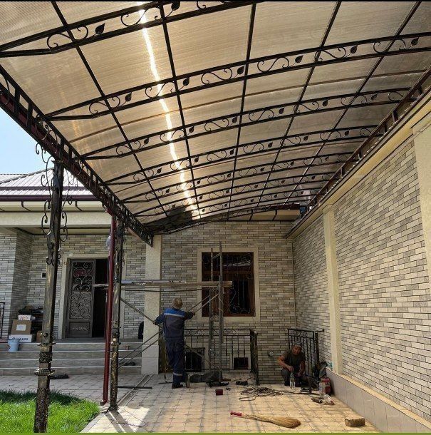 Ustanovka Va Kraska Xizmatlar Darvoza Perilla Naves Rishotka Va Boshqa