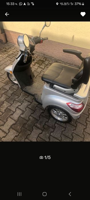 Продавам инвалидна ел.количка .