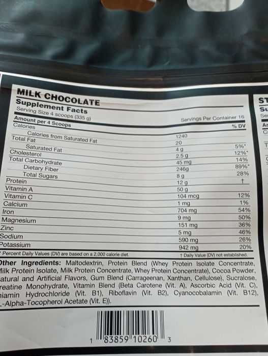 Гейнер спортивное питание