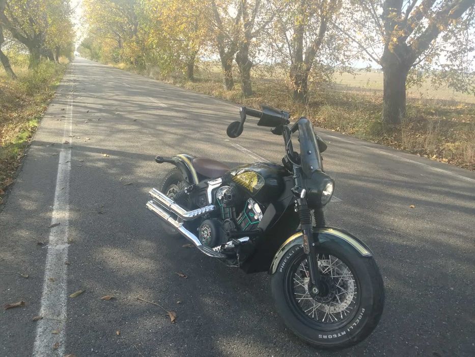 Indian Scout Bobber Twenty 2022,Custom, 15000km