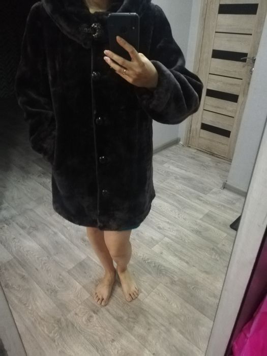 Шуба легкий мутон