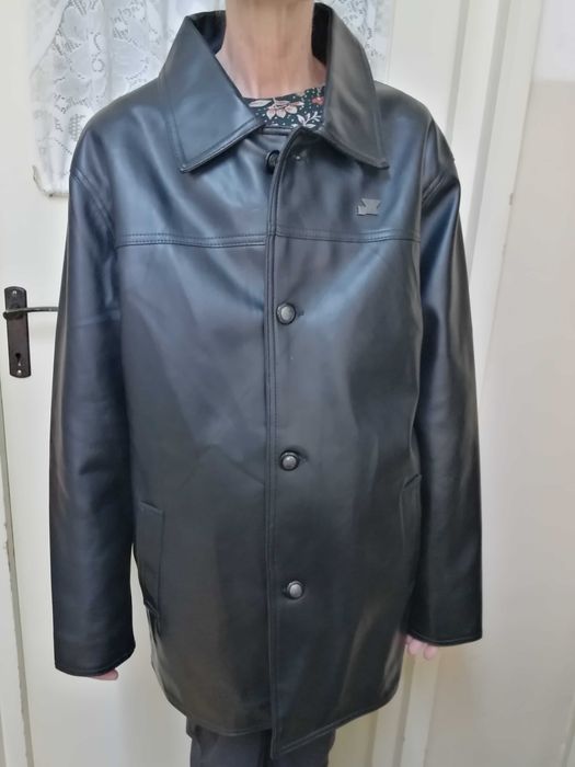 REDUS 750 Haina piele ecologica Emporio Armani, marimea L,pt barbati