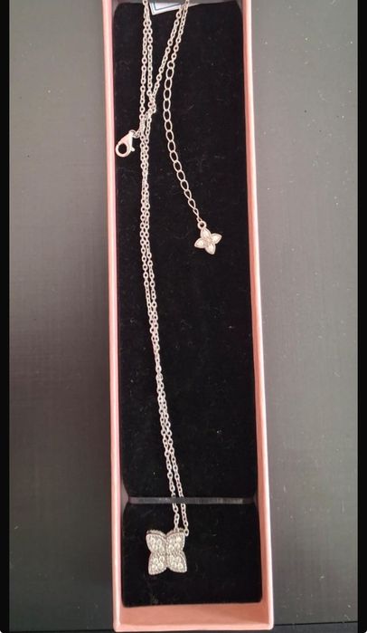 Кулон с цепочкой серебро