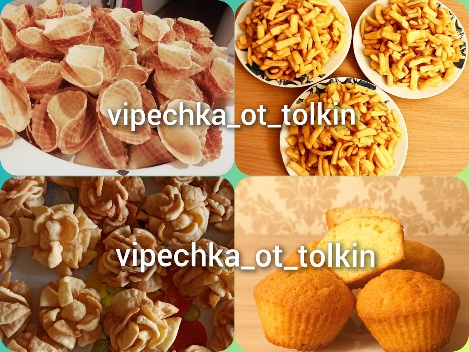 Баурсаки, шелпеки.