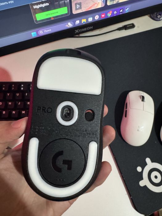 Продам мышку Logitech g pro x superligth 2 black