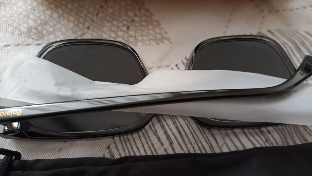 Дамски слънчеви очила Polaroid – нови, с твърд и мек калъф