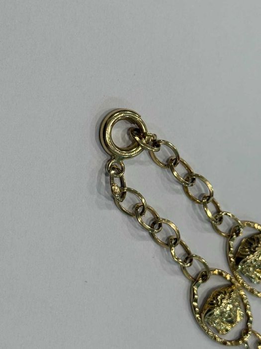 Златна дамска гривна Versace – 14К, 4,8 г