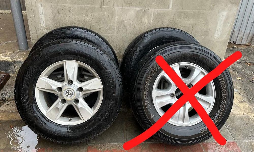 шины тойота р17  .